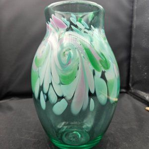John Philips hand hand-blown signed  vase